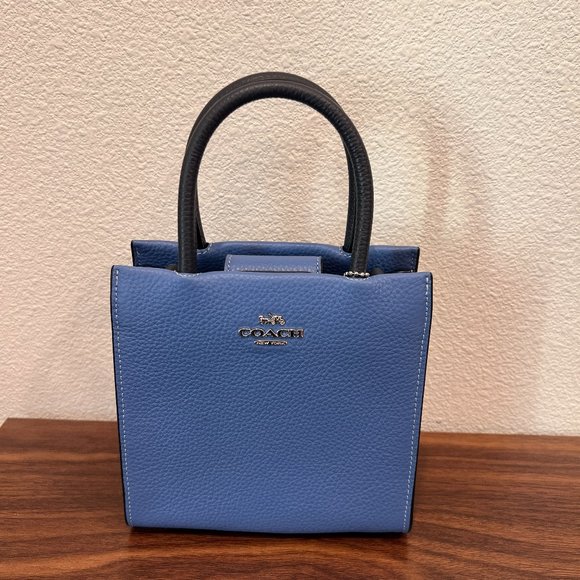 COACH★MINI CALLY CROSSBODY IN COLORBLOCK 5691 NWT Coach 5691 Mini Cally Crossbody in Colorblock Leather